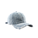 DISTRESSED BASEBALL HAT - Blue