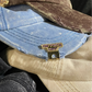 DISTRESSED BASEBALL HAT - Blue