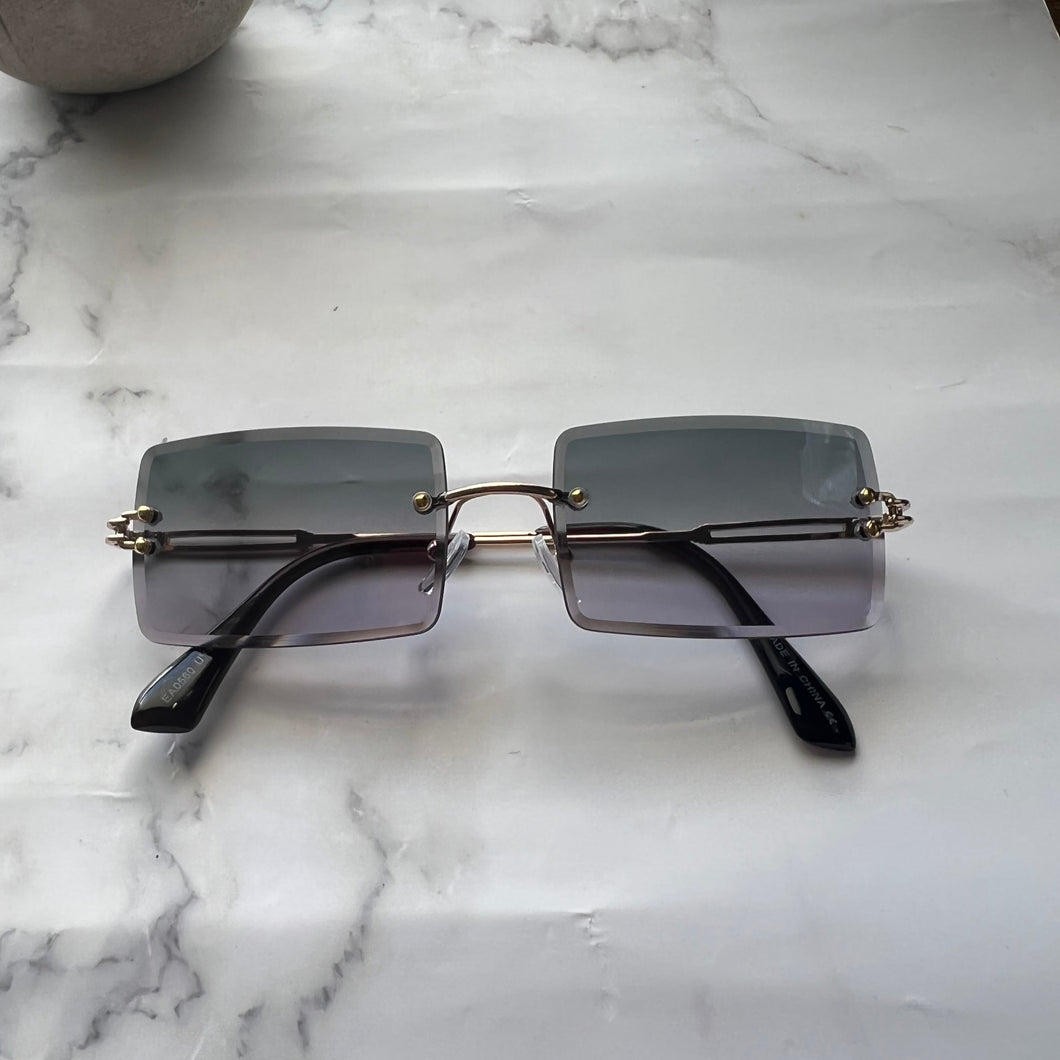 Night Out Shades- Dark Green/Purple Tint